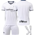 Pikkukuva 9 / 10: 2024-2025 Inter Milan vierasjalkapallopuku nro 9 Thuram lasten pelipaita miesten ja naisten puku{HONGDE} Size 9 socks L