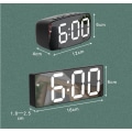 Miniatyrbild 3 av 4: Digital väckarklocka, LED digital sängklocka