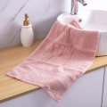Miniatyrbild 4 av 5: Lyxiga badhanddukar set 3-pack, handduksset 100% bomull - rosa