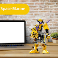 Miniatyrbillede 3 af 5: Star Warrior Soldater Helte Factory Bionicle Surge Evo Stringer Robot Figurer Byggeklodser Brikker Børnelegetøj blue