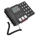 Miniatyrbillede 3 af 5: C219 Fastnettelefon med nummeropkalds-ID, nummerlagring og justerbar lydstyrke til kontoret
