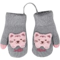 Pikkukuva 2 / 5: Unisex-hanskat, käännettävät, lämpimät, pehmeät, sormettomat lapaset