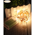 Miniatyrbilde 5 av 7: LED lyslenke batteri, 5M 50 LED kobbertråd lyslenke batteri{HONGDE}