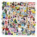 Miniatyrbillede 1 af 5: 100 stk./sæt Roblox Spil Anime Figur Bagage Kop Notebook Vandp[HONGDE]