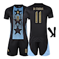 Miniatyrbillede 1 af 10: 2024-2025 Argentina fodbolduniform nr. 10 Messi nr. 11 Di Maria America's Cup træningsdragt Jersey sæt{HONGDE} Size 11 socks #18