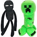 Miniatyrbild 1 av 5: Enderman Creeper Plysch 10 tum/7 tum Enderman Creeper 2 st