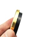 Miniatyrbillede 3 af 4: Analog hygrometer termometer indendørs termometer guld