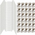 Miniatyrbillede 1 af 3: Glaserings drivhus klemme, Glas klemmer til drivhus glasering [HONGDE]