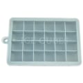 Miniatyrbilde 1 av 5: Silikon isbitform 24 fack med lokk Creative Ice Cube Mould