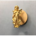 Miniatyrbillede 1 af 5: Messing Skab Dør Skønhed Engel Højre Disk Krog
