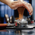 Miniatyrbillede 4 af 4: Kaffehammer i træ, til kaffeværktøj, rustfrit stål, 51 mm