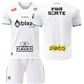 Miniatyrbild 7 av 8: 2025-2026 Santos tröja Nr. 10 Neymar hemma kortärmad fotbollsuniform för barn, herr och dam, setversion {HONGDE} Home No. 10 #24