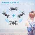 Miniatyrbilde 4 av 5: Sammenleggbar minidrone med fjernkontrollkamera