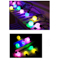Miniatyrbild 4 av 4: Ljusgirlang med 20 LED-glober, 5 m, vattentät, 8 lägen, för inom- och utomhusbruk, för fester