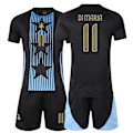 Miniatyrbillede 9 af 10: 2024-2025 Argentina fodbolduniform nr. 10 Messi nr. 11 Di Maria America's Cup træningsdragt Jersey sæt{HONGDE} Size 11 socks #20