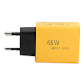 Pikkukuva 4 / 8: USB-C Latausadapteri GaN 65W 3 Porttia PD Virtalähde QC3.0 Seinälaturi Kaksois-C-tyypin Yksi USB Nopea Lataus iOS:lle Galaxylle