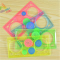 Miniatyrbillede 2 af 5: Spirograf geometrisk lineal til studerende