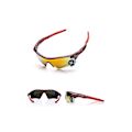 Miniatyrbilde 5 av 5: Polariserte sportsolbriller Linser Sykkelbriller UV400 4#