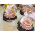 Miniatyrbillede 2 af 2: Everrose Udødelig Blomst, Gaveæske Rose Glas med LED Lys-Pink