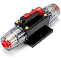 Miniatyrbild 2 av 3: DC 12V 20A /30A/ 40A/ 50A/ 60A Bil skydd Audio Inline säkringshållare 12V 50A