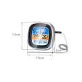 Miniatyrbild 5 av 5: Digital kötttermometer, LCD BBQ-termometer, kökstimer
