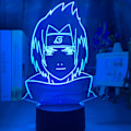 Miniatyrbilde 1 av 5: 3D nattlys Naruto Team Uzumaki Naruto LED nattlys