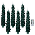 Miniatyrbilde 1 av 8: Fjernstyrte lys med lavt lysnivå for trær med flimrende effekt LED batteridrevne lys [HONGDE] 6pcs