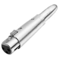 Pikkukuva 5 / 5: 5 kpl 3-pin XLR naaras 1/4 tuuman 6.3/6.5 mm mono naaras mikrofoniadapteri
