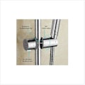 Miniatyrbilde 4 av 5: Utbytbart handhållet duschhuvud, Chrome ABS duschhuvudshållare, 18-25 mm diameter justerbar