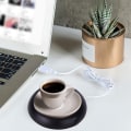 Miniatyrbilde 2 av 5: USB koppvarmer oppvarmet krus tebord matte kaffevarmer matte #4