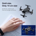 Miniatyrbild 5 av 5: Mini-drönare, 4K HD vidvinkel Quadcopter positioneringskamera, svart