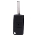 Miniatyrbilde 5 av 5: 4 knapper bilnøkkel nøkkelfri fob deksel skall Peugeot 1007 Citroen C8