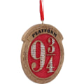 Miniatyrbilde 4 av 5: Harry Potter togplattform 9 3/4 hengepynt, rød, 8,2 cm