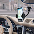 Miniatyrbillede 2 af 3: Bilholder Smartphone Forrude Fleksibel Arm 360