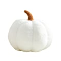 Miniatyrbillede 1 af 2: 35cm Hvid Pude i Form af Græskar - Sød, Vaskbar, Behagelig Plys Pude til Halloween Dekoration