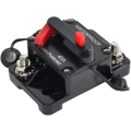 Miniatyrbilde 1 av 4: Strømbryter Vanntett bilstereo innebygd strømbryter DC 12V-48V (40A)