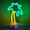 Miniatyrbillede 1 af 5: Kokospalmelys LED Neon Skilte Lys med Base Natlys