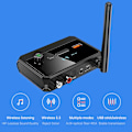 Miniatyrbillede 1 af 5: 1 i Bluetooth 5.3 Sender Modtager Optisk Koaksial 3.5mm AUX RCA USB U-Disk Stereo Musik Trådløs Lydadapter Til TV PC