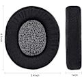 Miniatyrbillede 3 af 3: Ørepuder til SteelSeries Arctis 3/5/7 Sort 2 par