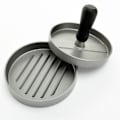 Miniatyrbild 4 av 5: Plast handtag manuell non-stick belagd köttfärspajpress