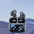 Pikkukuva 3 / 6: Urheilulliset Clip-On -luujohtokuulokkeet, melua vaimentavat kuulokkeet, pitkä akunkesto, Bluetooth-kuulokkeet
