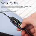 Miniatyrbilde 3 av 5: Oppvarmet musematte håndvarmer: USB håndvarmer for datamaskin | Avtakbart varmeelement | 3 temperaturinnstillinger