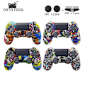 Miniatyrbild 2 av 5: DATA FROG Halkskyddande Skin för PlayStation 4 PS4-kontroll Soft Silikonfodral för PS4 Skin Joystick Tillbehör
