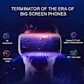 Pikkukuva 4 / 4: 3D VR Virtuaalitodellisuuslasit kaukosäätimellä ja kuulokkeilla