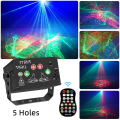 Miniatyrbillede 5 af 6: Disco LED Laser-belysning