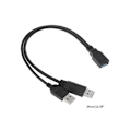 Miniatyrbillede 1 af 5: Usb 2.0 A Han-Til-Usb Hun Splitter Forlængerkabel Hub