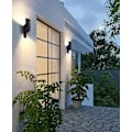 Miniatyrbild 3 av 5: 10W LED-vägglampa, vattentät varm färg (svart)