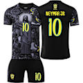 Miniatyrbillede 5 af 8: 2025-2026 Brasilien Retro Special Edition Fodboldtrøje Nr. 7 Vinicius Nr. 10 Neymar Trøje Børnesæt{HONGDE} Size 10 socks #18