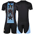 Miniatyrbillede 6 af 10: 2024-2025 Argentina fodbolduniform nr. 10 Messi nr. 11 Di Maria America's Cup træningsdragt Jersey sæt{HONGDE} Size 11 socks Size M