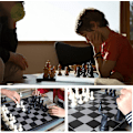 Miniatyrbilde 4 av 5: Klassisk trebordsspill, terningbrettleke, brettspill